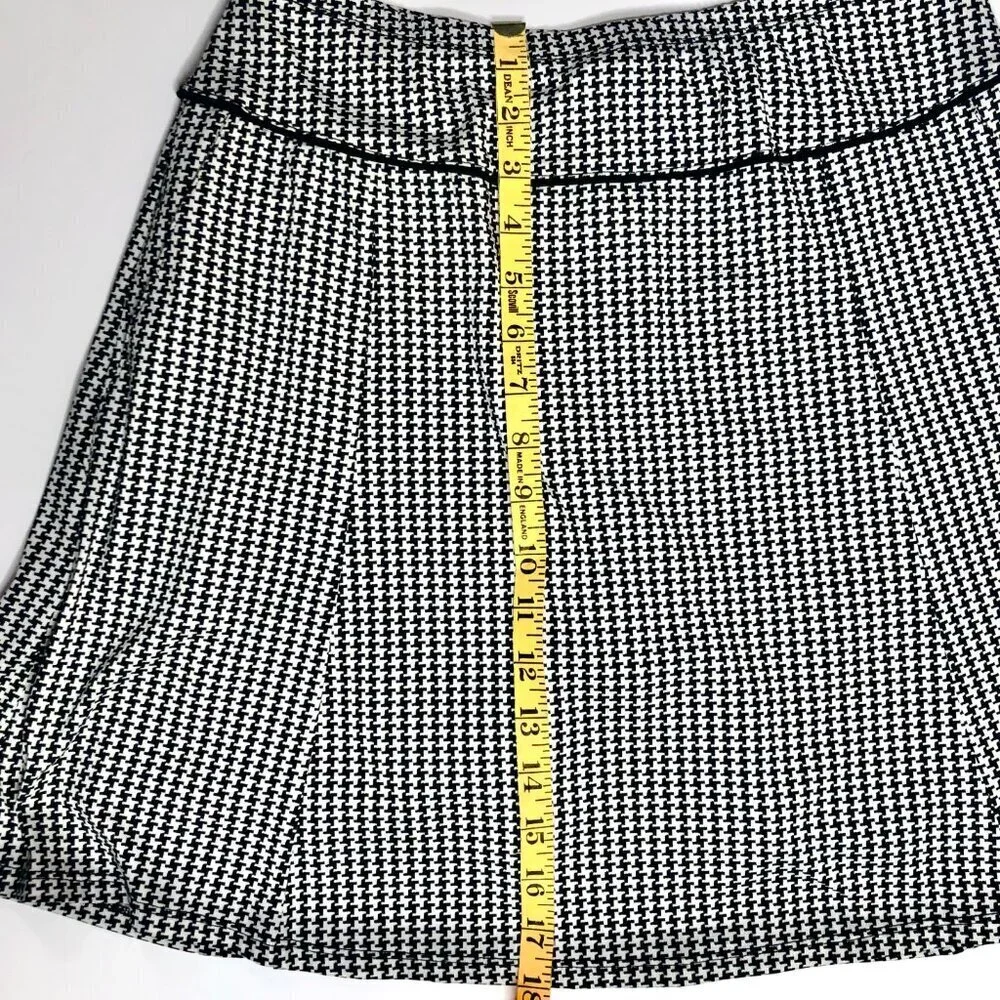 Tail White Label Houndstooth Skort, Size M - Picture 4 of 6